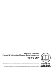Husqvarna T540 XP Owners Manual