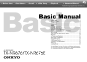 Onkyo TX-NR676E User Manual English Basic/Advanced