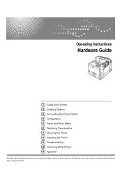 Ricoh C811DN Operating Instructions