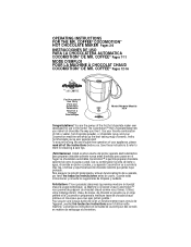 Mr. Coffee HC4 User Guide