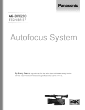 Panasonic AG-DVX200 Tech Brief - Volume 5