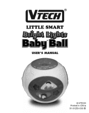 Vtech Bright Lights Baby Ball User Manual