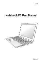 Asus U50A User Manual