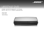 Bose Lifestyle 38 Series IV Owner's guide