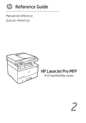 HP LaserJet Pro MFP 4101-4104dw Reference Guide