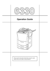 Kyocera KM-6330 KM/Ri 6330 Operation Guide Rev 4E