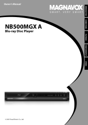 Magnavox NB500MGX Owners Manual