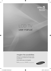 Samsung LN40B500P3F User Manual (KOREAN)