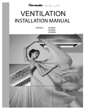 Thermador HPWB36FS Installation Instructions