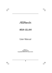 ASRock M3A-GLAN User Manual