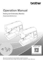 Brother International SE2000 Operation Manual