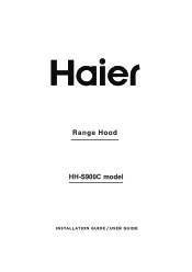 Haier HH-S900C 0230501605A- Manual