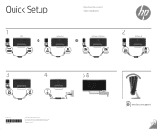 HP ENVY 34-inch Displays Quick Setup Guide