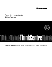 Lenovo ThinkCentre M91p (Brazilian Portuguese) User Guide