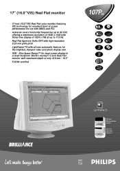 Philips 107P2098 Leaflet (English)