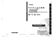 Toshiba D-R410 Owner's Manual - English