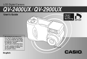 Casio QV-2900UX Owners Manual