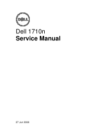 Dell 1710n Service Manual