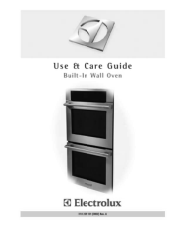 Electrolux E30EW85G Use and Care Guide