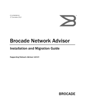 HP StoreFabric SN6500B Brocade Network Advisor Installation and Migration Guide v12.0.0 (53-1002699-01, March 2013)