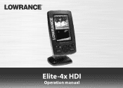 Lowrance Elite-4x HDI Operation Manual