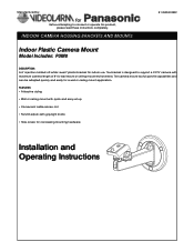 Panasonic PUM8 Installation Instructions