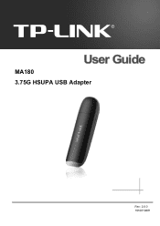 TP-Link 3.75G MA180 V2 User Guide