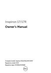 Dell Inspiron 17 3737 Owner's Manual