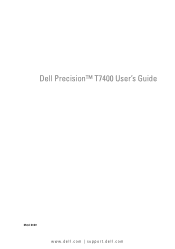 Dell Precision T7400 User's Guide