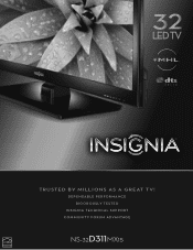 Insignia NS-32D311NA15 Information Brochure NS-32D311MX15 (English)