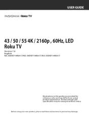 Insignia NS-50DR710NA17 User Manual English