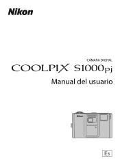 Nikon S1000pj Spanish version User's manual