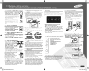 Samsung RF261BIAESR Quick Guide Ver.1.0 (English)