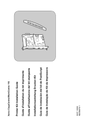 Xerox M118 Printer Kit Installation Guide