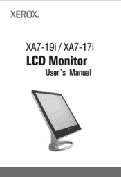 Xerox XA7-17I User Manual