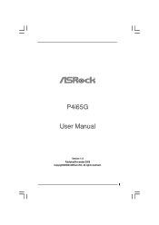 ASRock P4i65G User Manual
