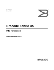 Dell Brocade G620 Fabric OS MIB Reference v8.0.1