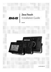 Lowrance Auto-Standby button Metal Zeus Touch Install Manual