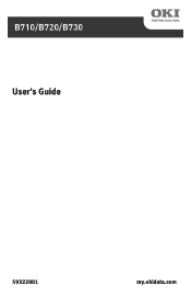 Oki B720n B710, B720, B730 User Guide (English)