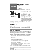 RCA MAF40BKR Owner/User Manual