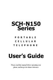 Samsung SCH-N150 User Manual (user Manual) (ver.3.0) (English)