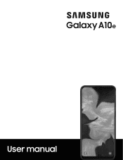 Samsung Galaxy A10e ATT User Manual