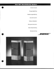 Bose 4001 Owner's guide