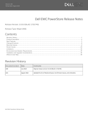 Dell PowerStore 1200T EMC PowerStore Release Notes for PowerStore OS Version 3.0.0.0 Build: 1732745