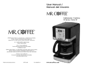Mr. Coffee JWX31 User Manual