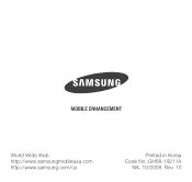 Samsung WEP450 User Manual (ENGLISH)