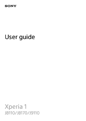 Sony Xperia 1 Help Guide