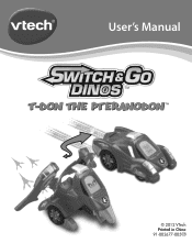 Vtech Switch & Go Dinos - T-Don the Pteranodon User Manual