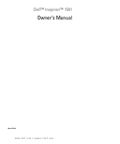 Dell Inspiron 1501 Owner's Manual 

       