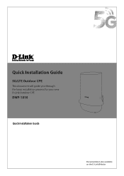 D-Link 5G/LTE Quick Install Guide